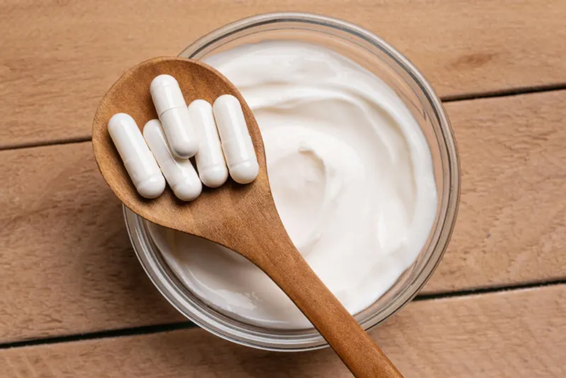 8. Yogurt with live cultures