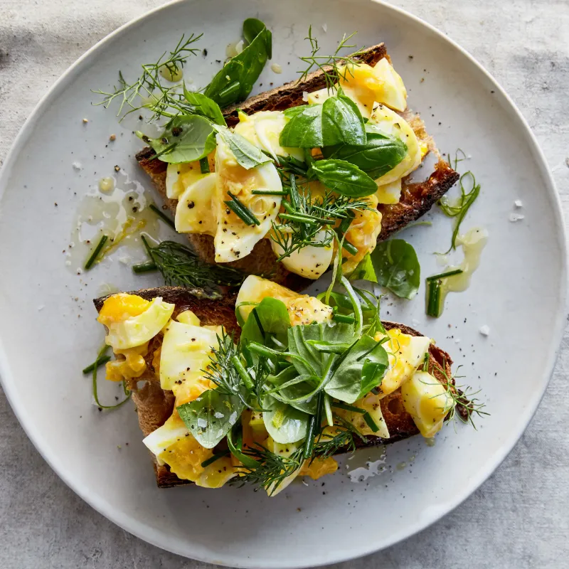 9 Egg Salad with Herbs