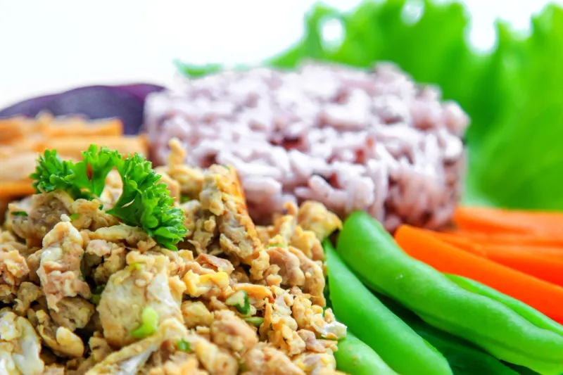 9 Tuna Egg Breakfast Scramble