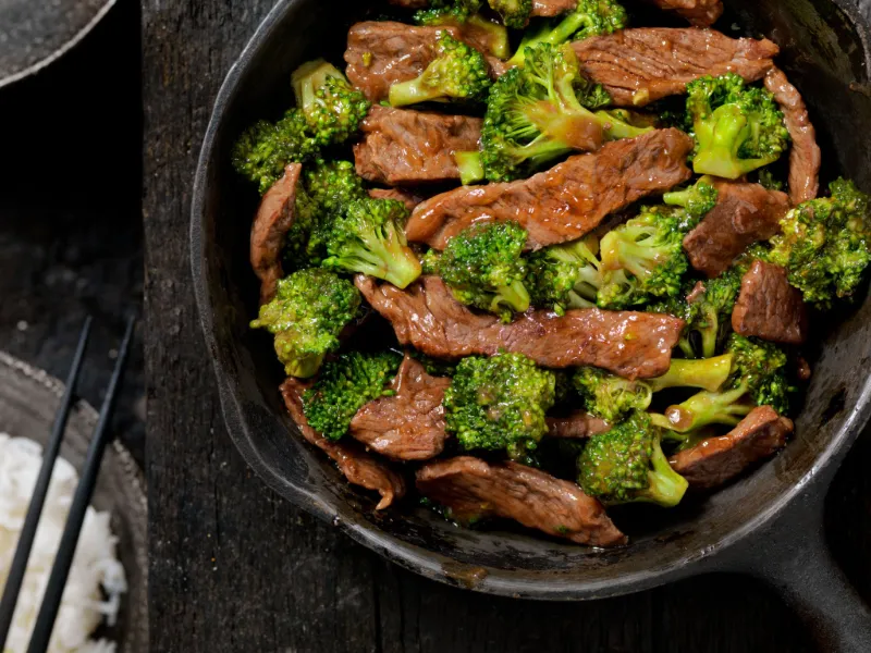 9. Beef and Broccoli Stir Fry