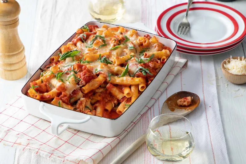 9. Chicken Baked Ziti