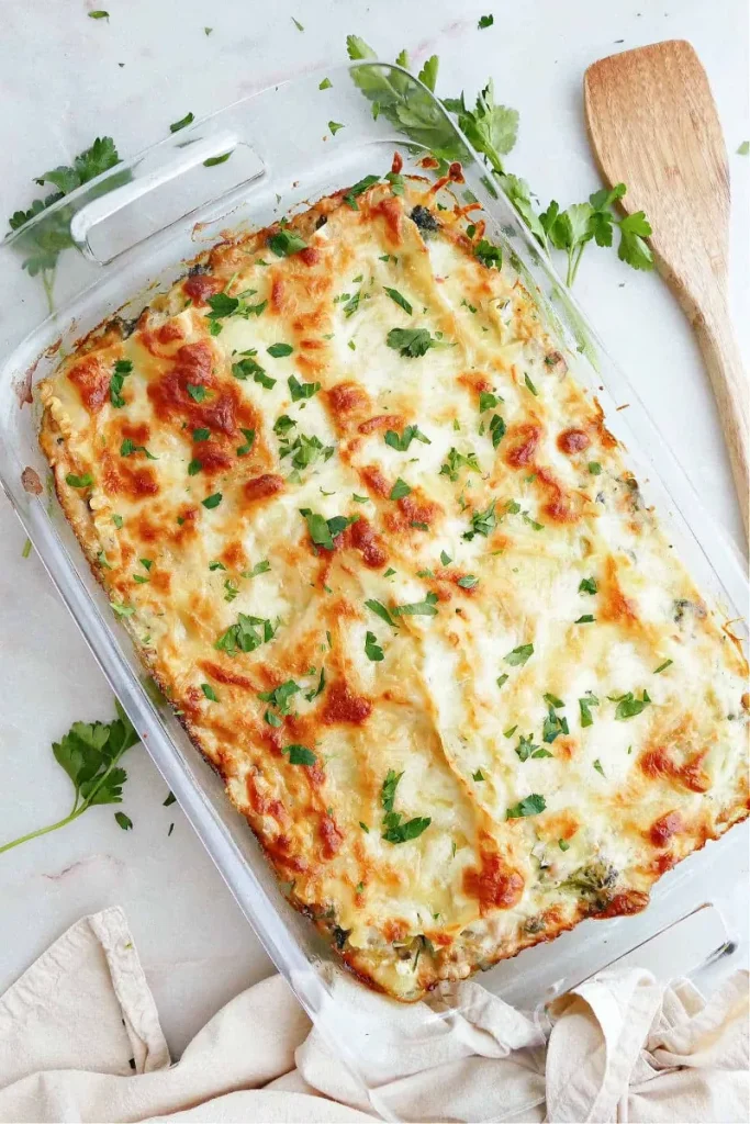 9. Soft Vegetable Lasagna