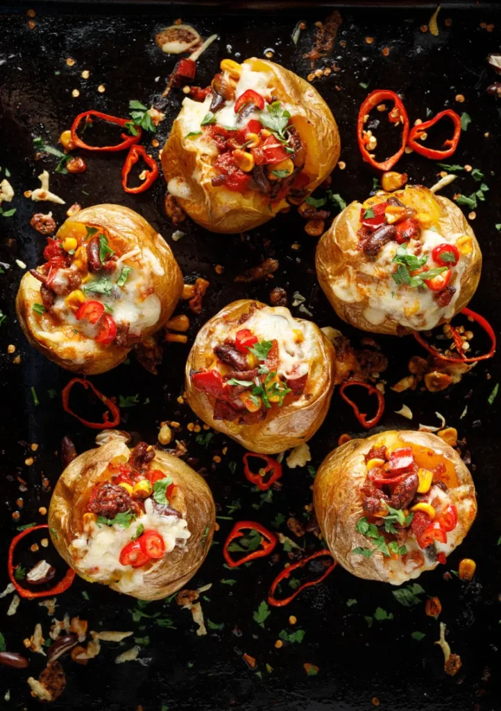 9. Taco Loaded Baked Potato