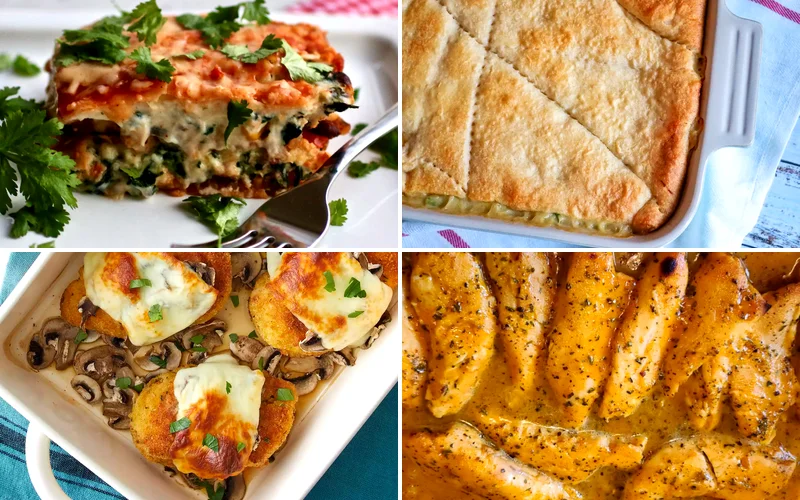 48 Simple 9x13 Pan Dinner Recipes for Easy Family Meals 9x13 dinner recipes featured