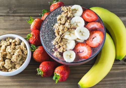 Acai Berry Yogurt Smoothie Bowl