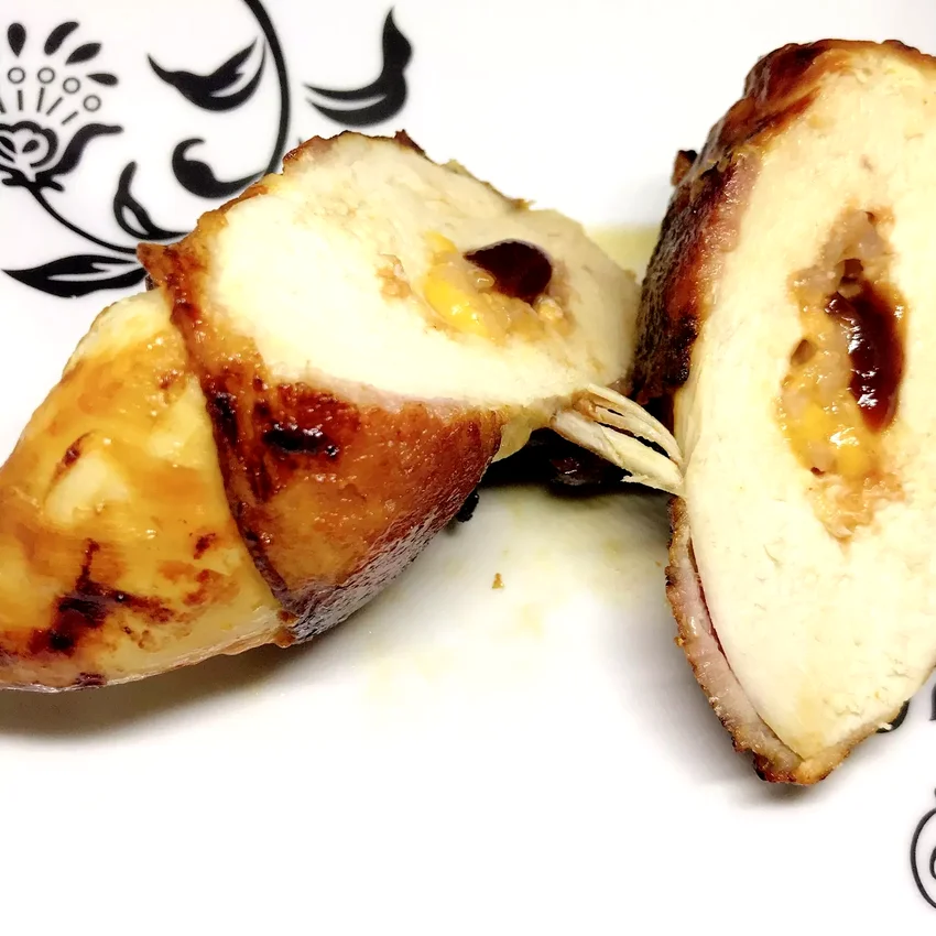 22 Best Air Fryer Chicken Recipes for Every Occasion Air Fryer BBQ Cheddar-Stuffed Chicken Breasts