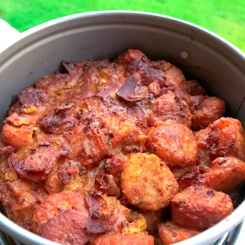 15 Amazing Springform Pan Recipes for Every Occasion Air Fryer Bacon-Chorizo Tater Tot Dressing