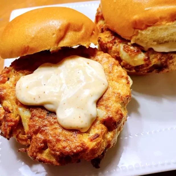 Air Fryer Cajun Crab Cakes