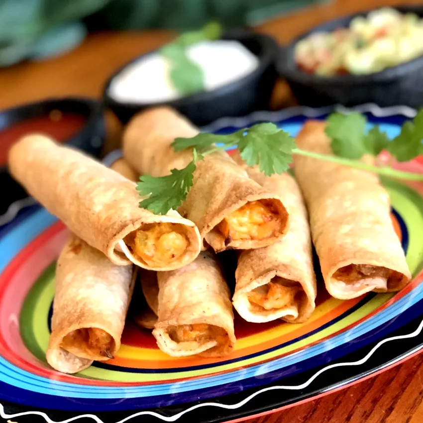 22 Best Air Fryer Chicken Recipes for Every Occasion Air Fryer Chicken Taquitos