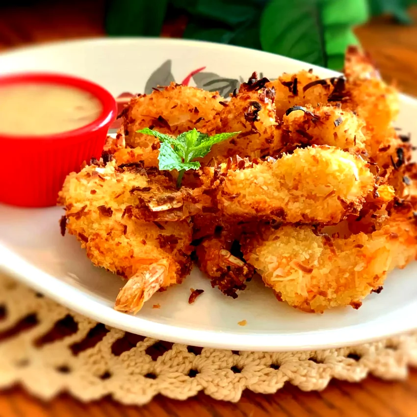 15 Delicious Air Fryer Shrimp Dishes Made in Under 60 Minutes Air Fryer Coconut Shrimp