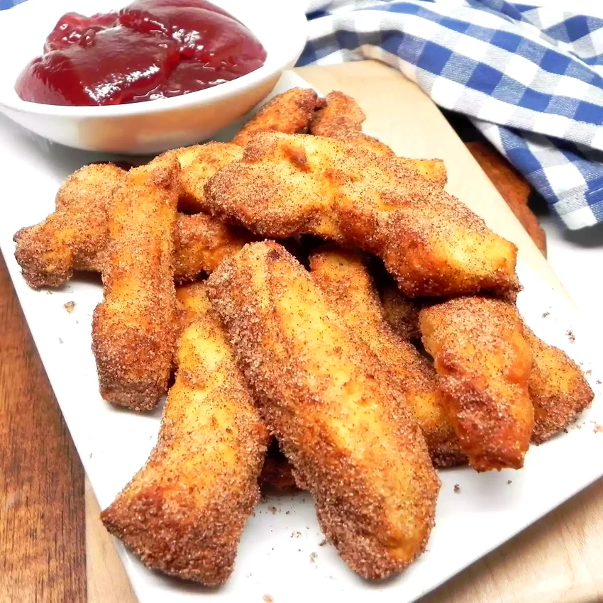 15 Simple Crescent Roll Desserts You Can Make Tonight Air Fryer Doughnut Sticks