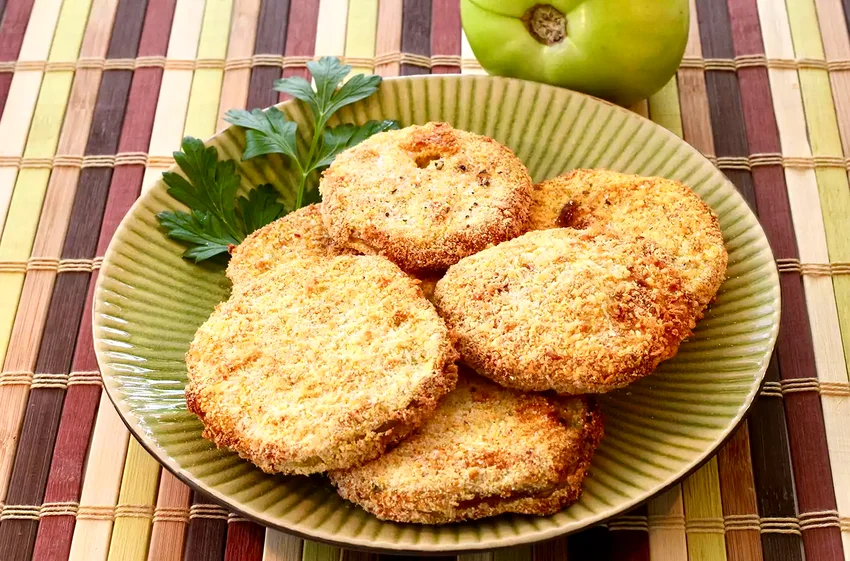 44 Hot Weather Air Fryer Recipes for Easy Summer Cooking Air Fryer Fried Green Tomatoes