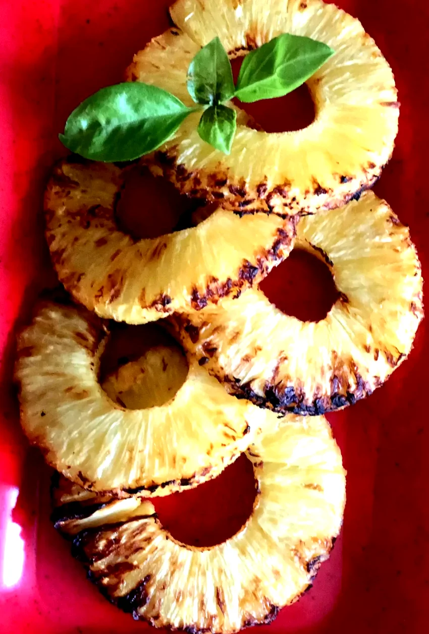 44 Hot Weather Air Fryer Recipes for Easy Summer Cooking Air Fryer Roasted Pineapple