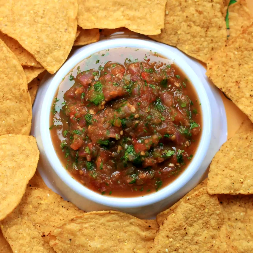 Air Fryer Roasted Salsa