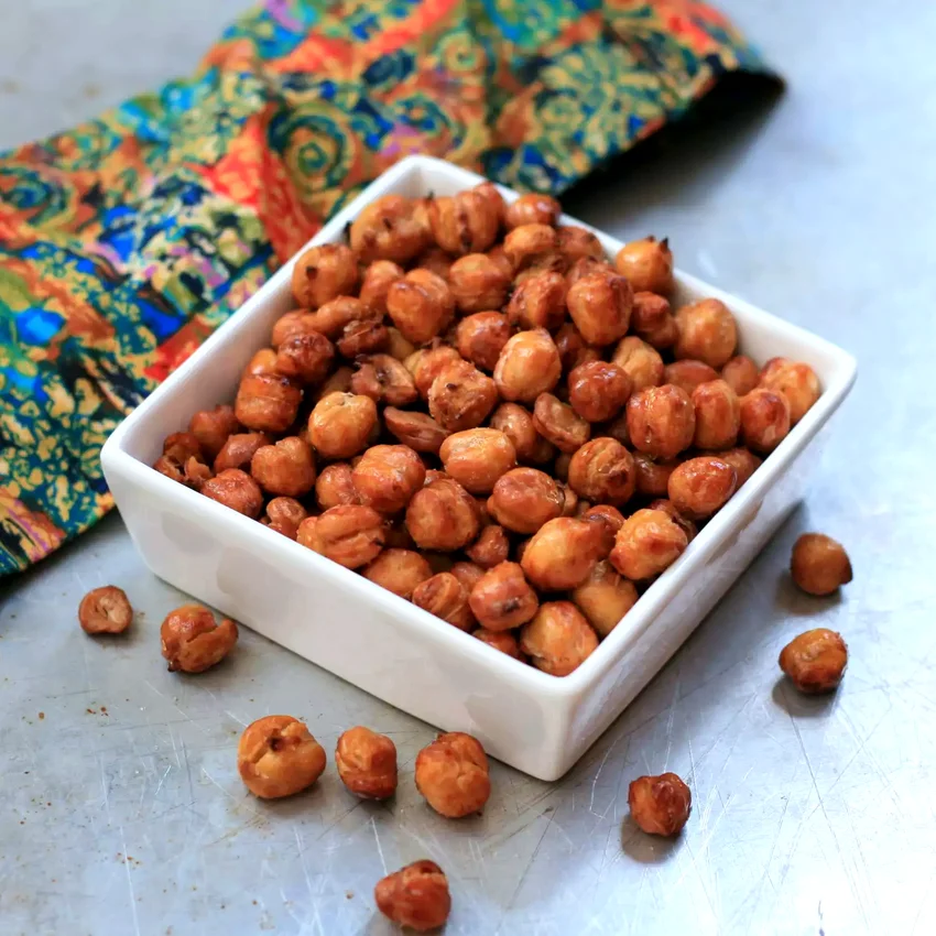 Air Fryer Salt and Vinegar Chickpeas