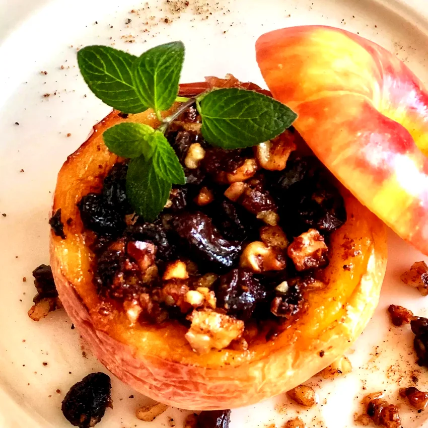 Air Fryer Stuffed Apples