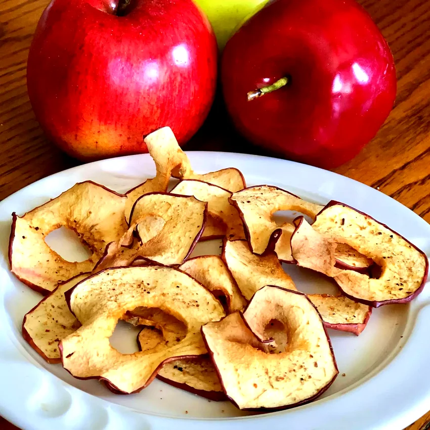 30 Plant-Based Daniel Fast Approved Snack Ideas Air Fryer Tajin Apple Chips