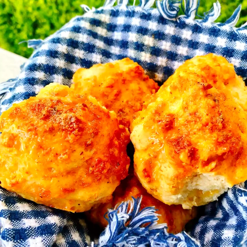 25 Creative Biscuit Recipes That Go Beyond Basic Air Fryer Zesty Cheddar Biscuits