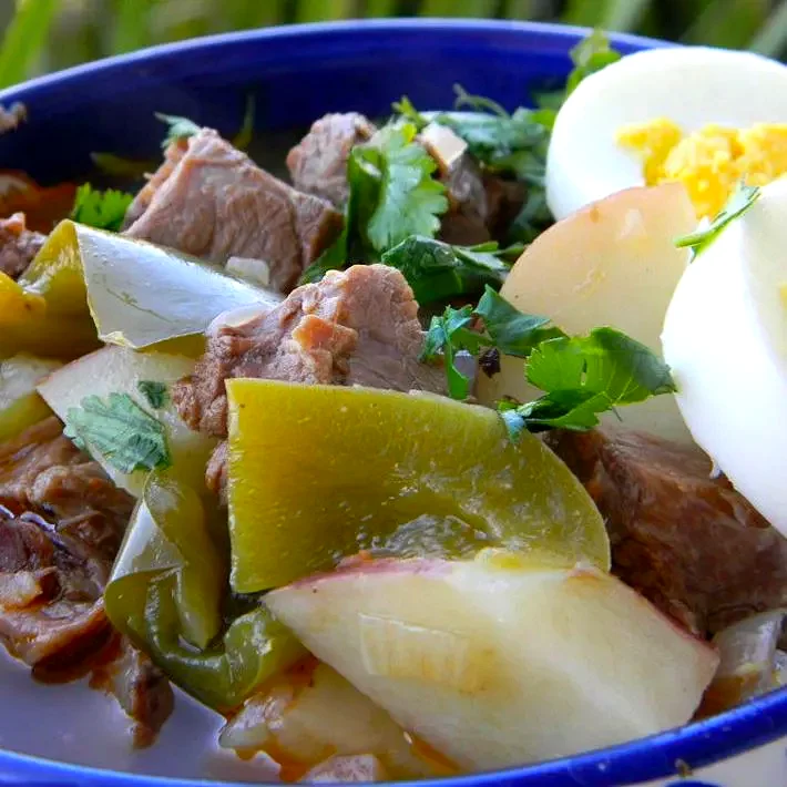 Ajiaco (Beef and Pepper Stew)