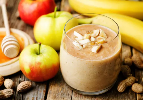 Almond Butter Banana Protein