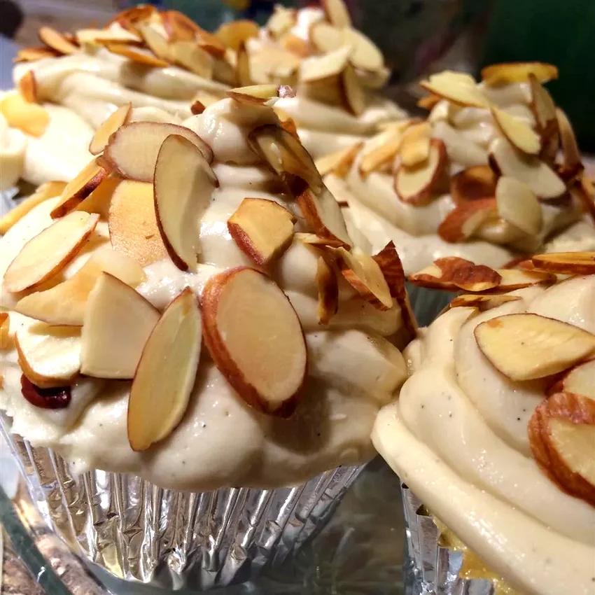 15 Dad's Day Cupcake Recipes That'll Make Him Smile Almond Cupcake with Salted Caramel Buttercream Frosting