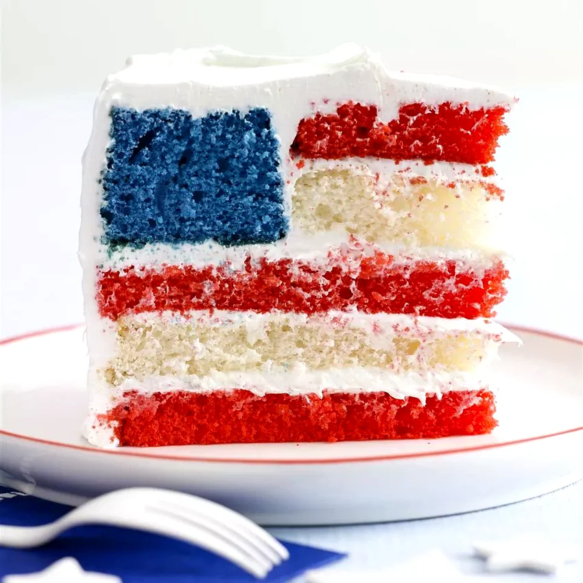 15 Patriotic Memorial Day Cakes Perfect for Potlucks American Flag Cake