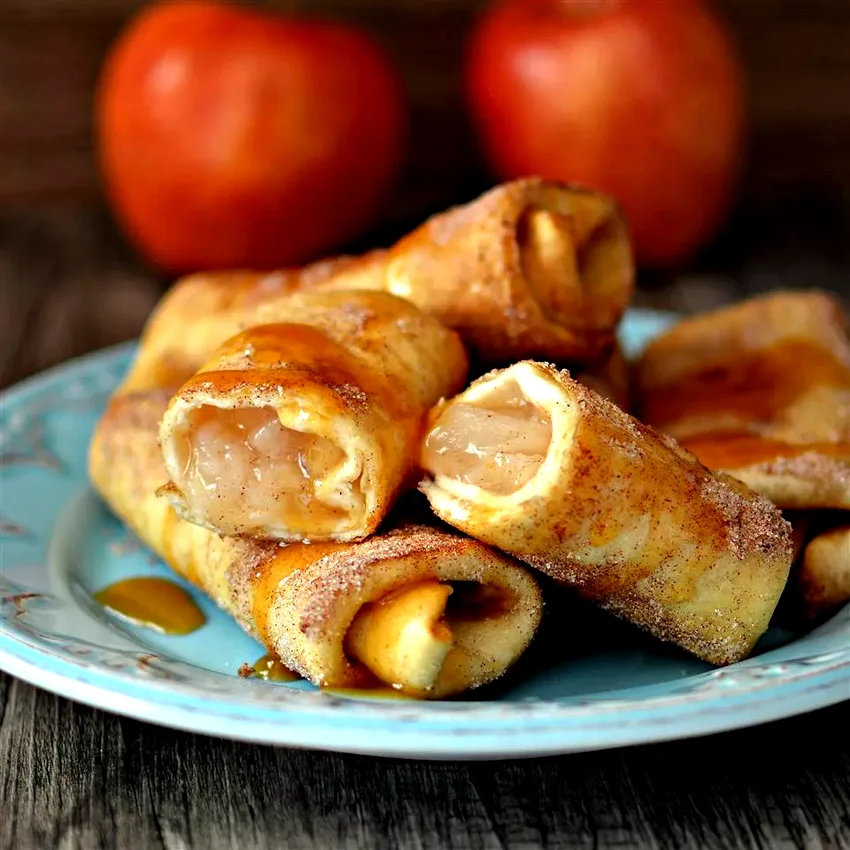 25 Apple Cinnamon Treats That Capture Autumn's Flavor Apple Cinnamon Chimichangas