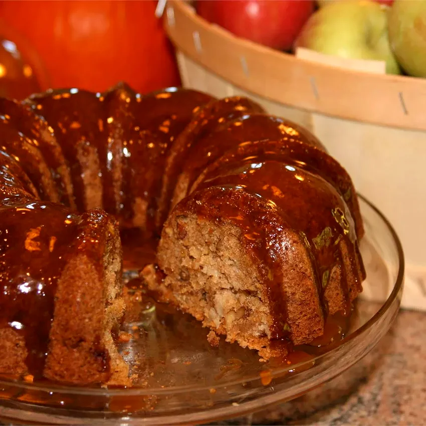 20 Top Bundt Cake Recipes for Extra Delicious Days Apple Harvest Pound Cake with Caramel Glaze