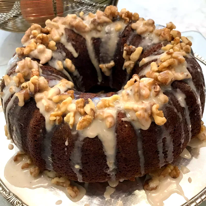 Apple Honey Bundt Cake
