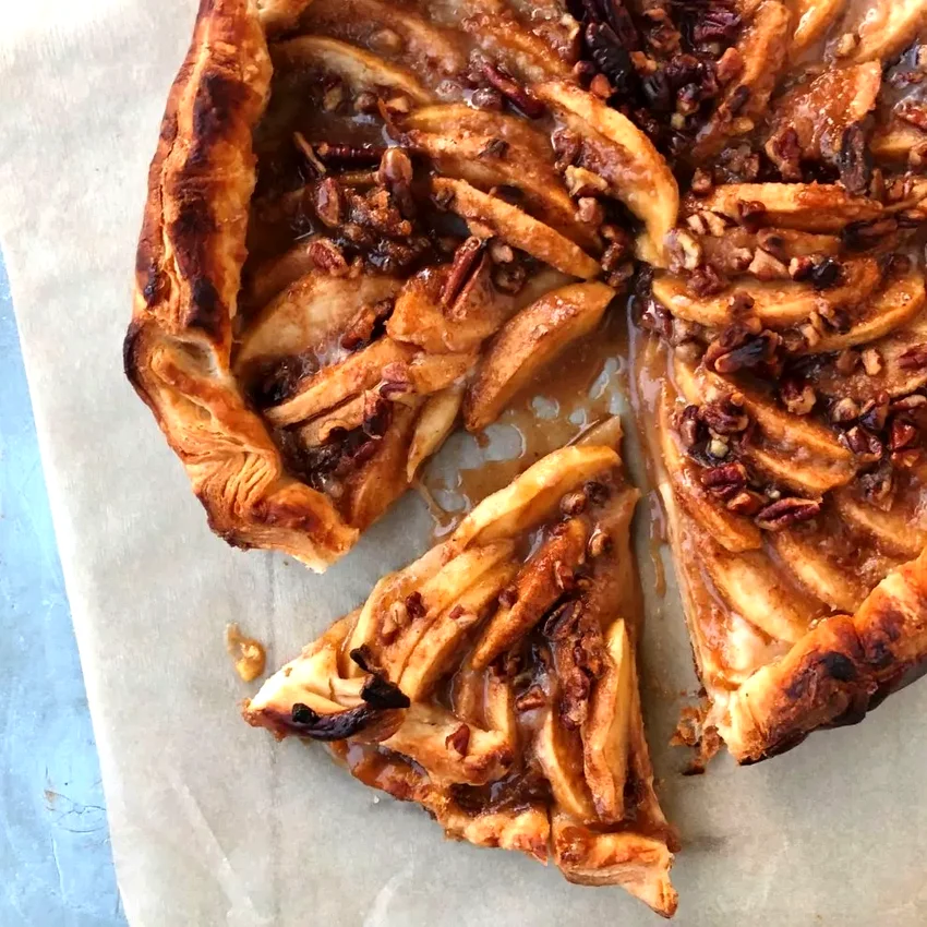 50 Elegant Desserts You Can Create in Your Own Kitchen Apple Marzipan Puff Pastry Tart