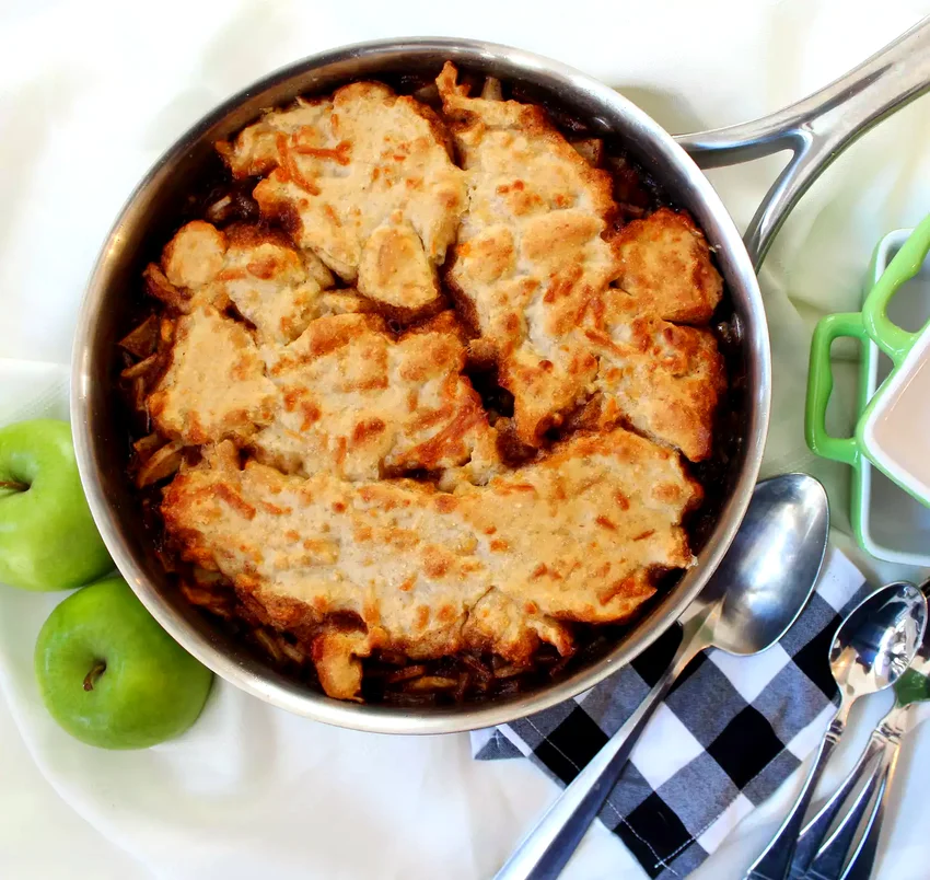 Top 33 Bisquick Mix Recipes You Need to Try Today Apple and Cheddar Skillet Cake