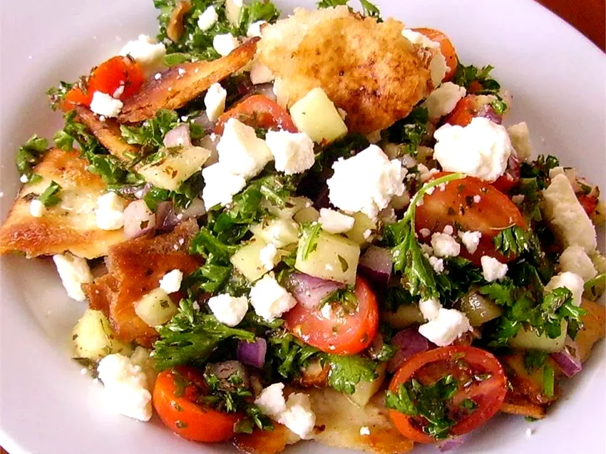24 Fresh Salad Ideas That Skip Lettuce But Keep Flavor Arabic Fattoush Salad