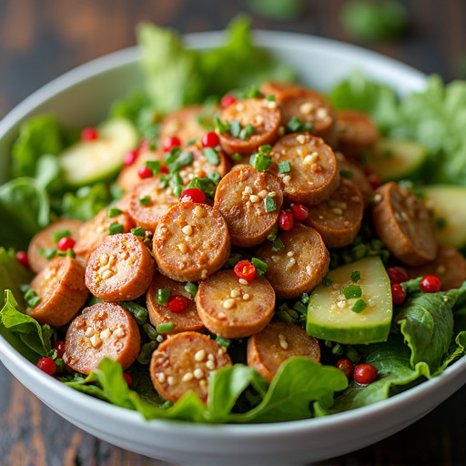 Asian-Inspired Sesame Ginger Chicken Salad