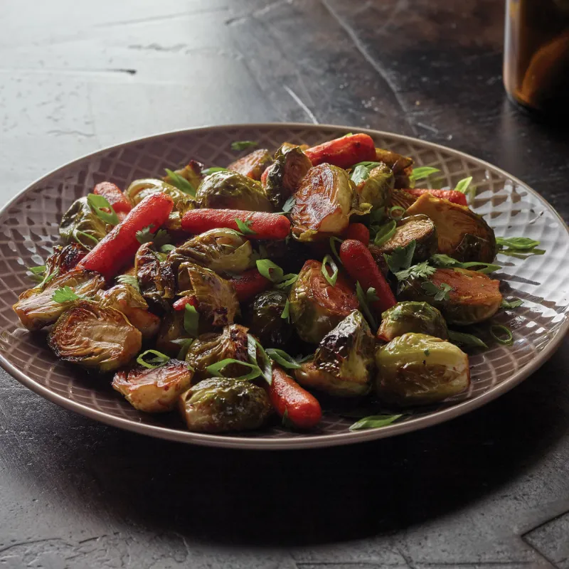Asian Style Brussels Sprouts
