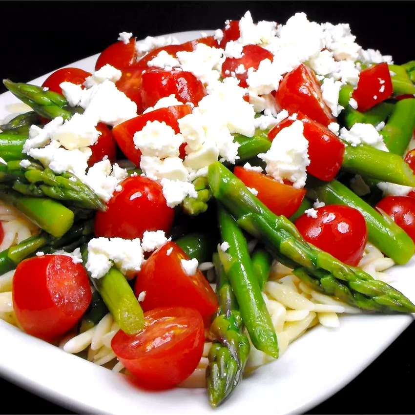 Asparagus, Feta and Couscous Salad