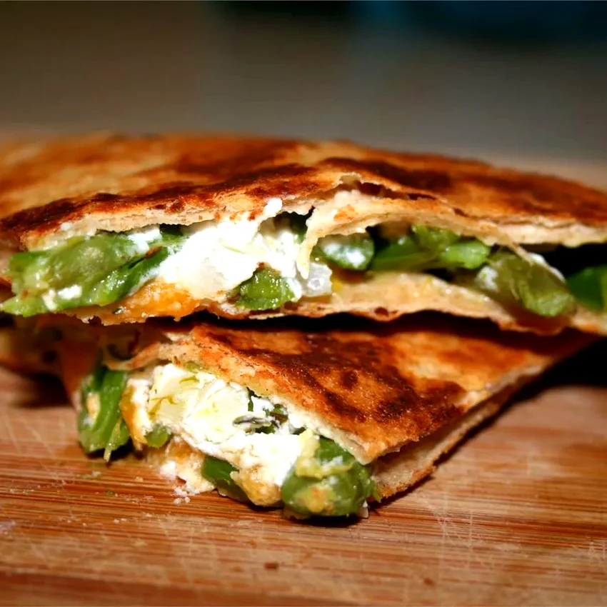 Top 10 Quesadilla Recipes That Prove Simple is Delicious Asparagus and Goat Cheese Quesadillas