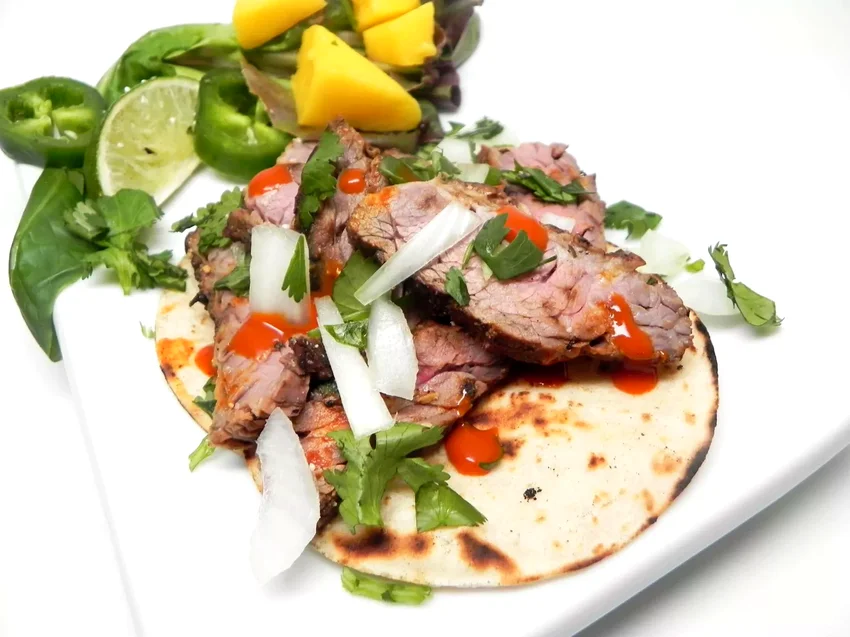 Authentic Baja-Mexican Street Tacos (Carne Asada)