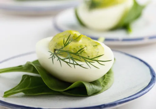 Avocado Deviled Eggs