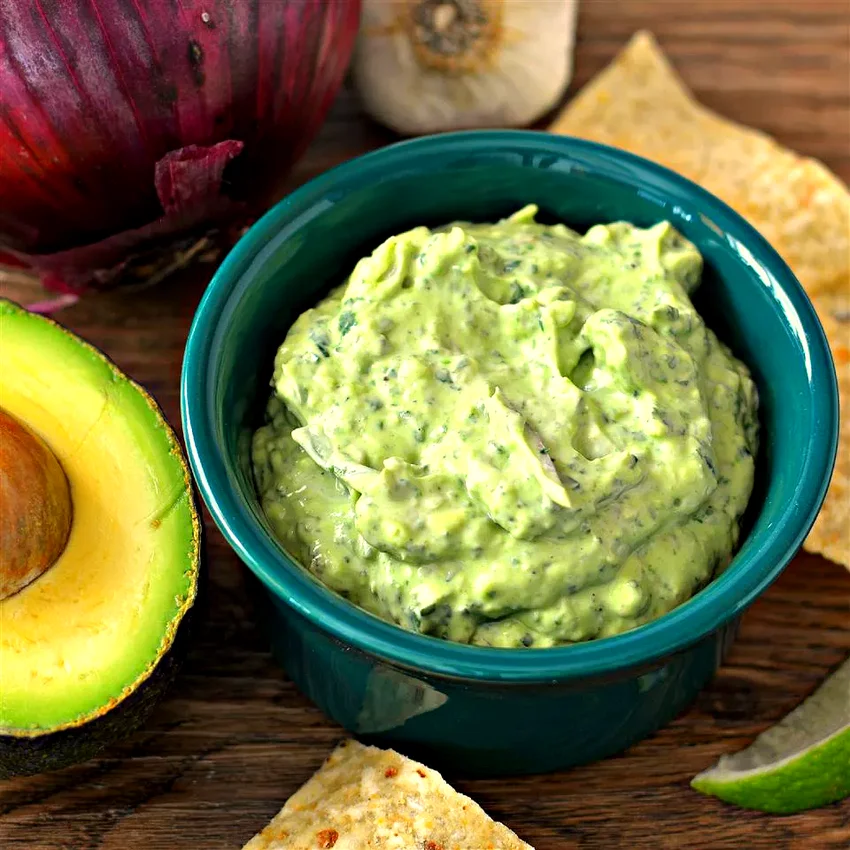 50 Game Day Dips Perfect for Super Bowl Entertaining Avocado-Spinach Dip