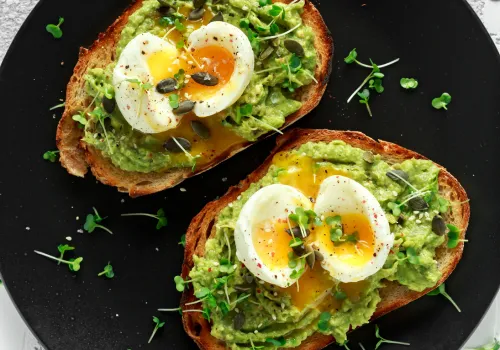 Avocado and Egg Sandwich