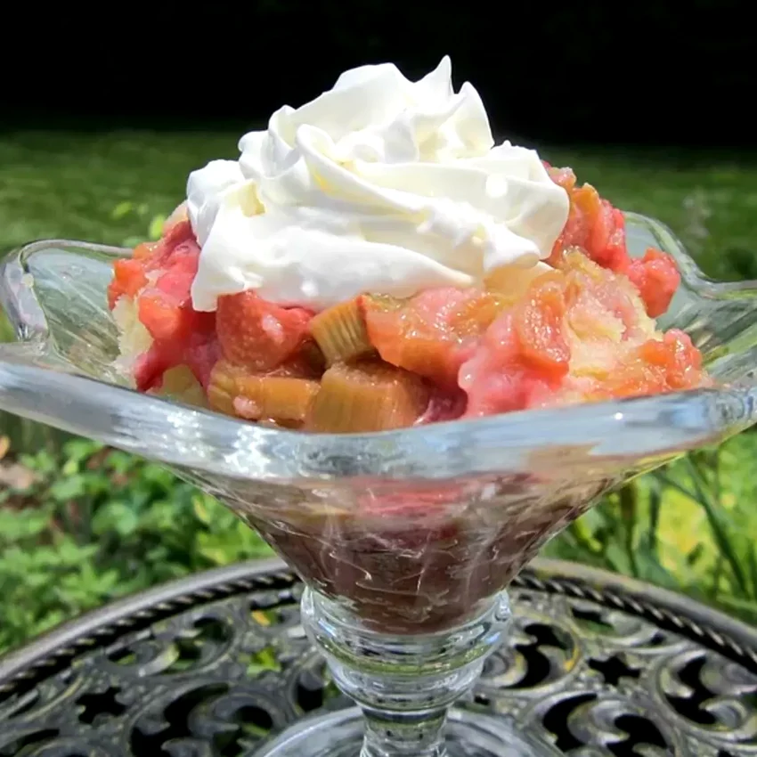 28 Fresh Strawberry-Rhubarb Recipes for Summer Cooking Awesome Rhubarb-Strawberry Pudding