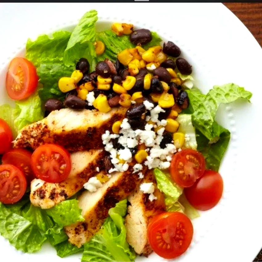 BBQ Chicken Chopped Salad
