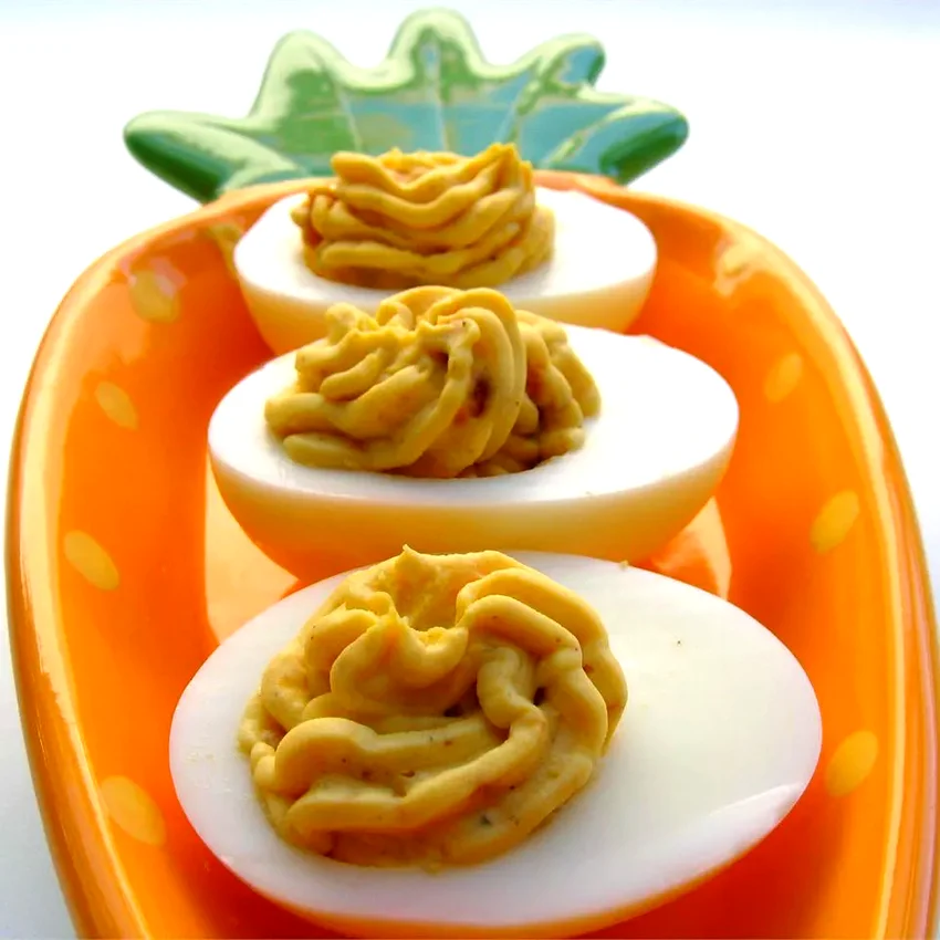 10 Amazing Friendsgiving Recipes Your Guests Will Love Bacon Cheddar Deviled Eggs