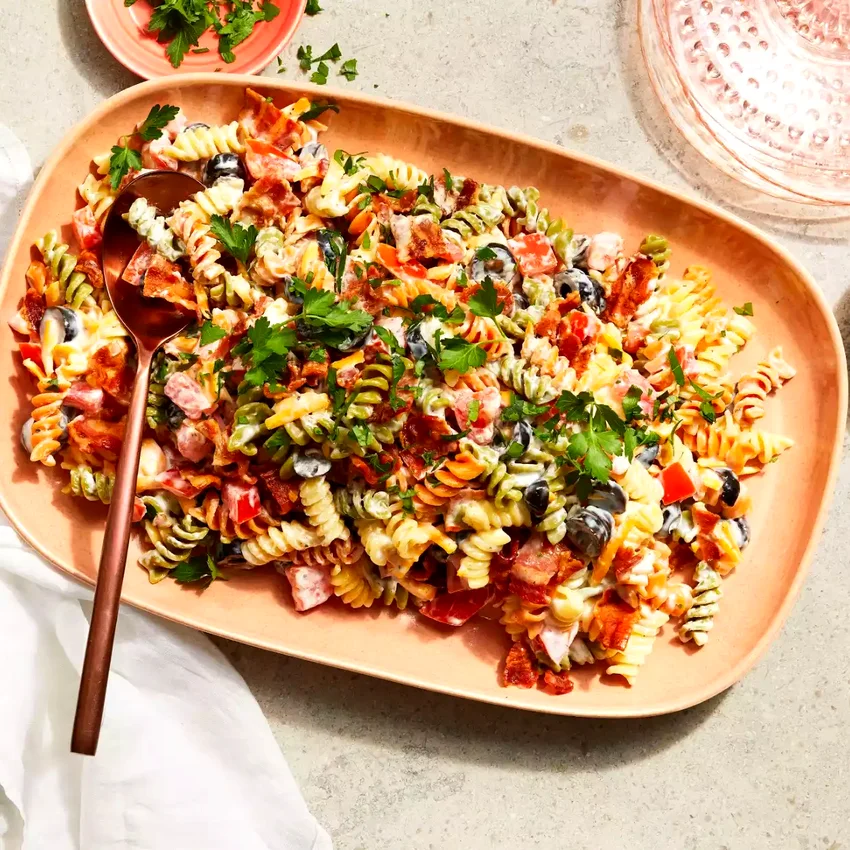 Bacon Ranch Pasta Salad