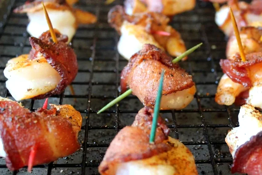 30 Graduation Party Foods That Make Celebrating Easy Bacon Wrapped Barbeque Shrimp