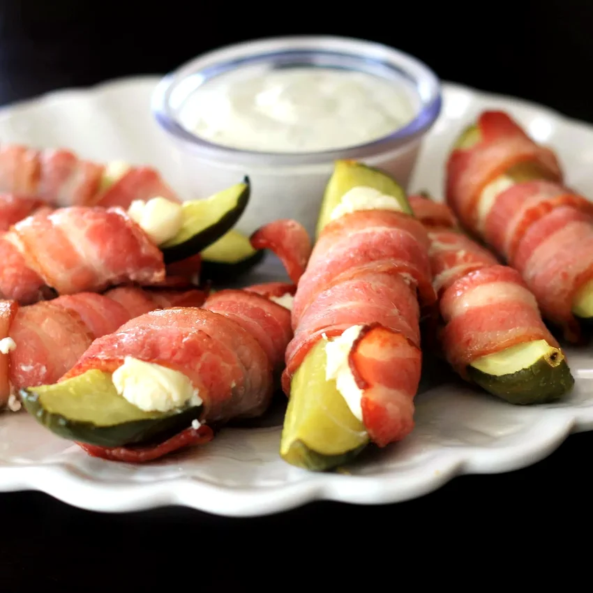 18 Amazing Recipes That Feature Pickles as the Star Bacon-Wrapped Pickles