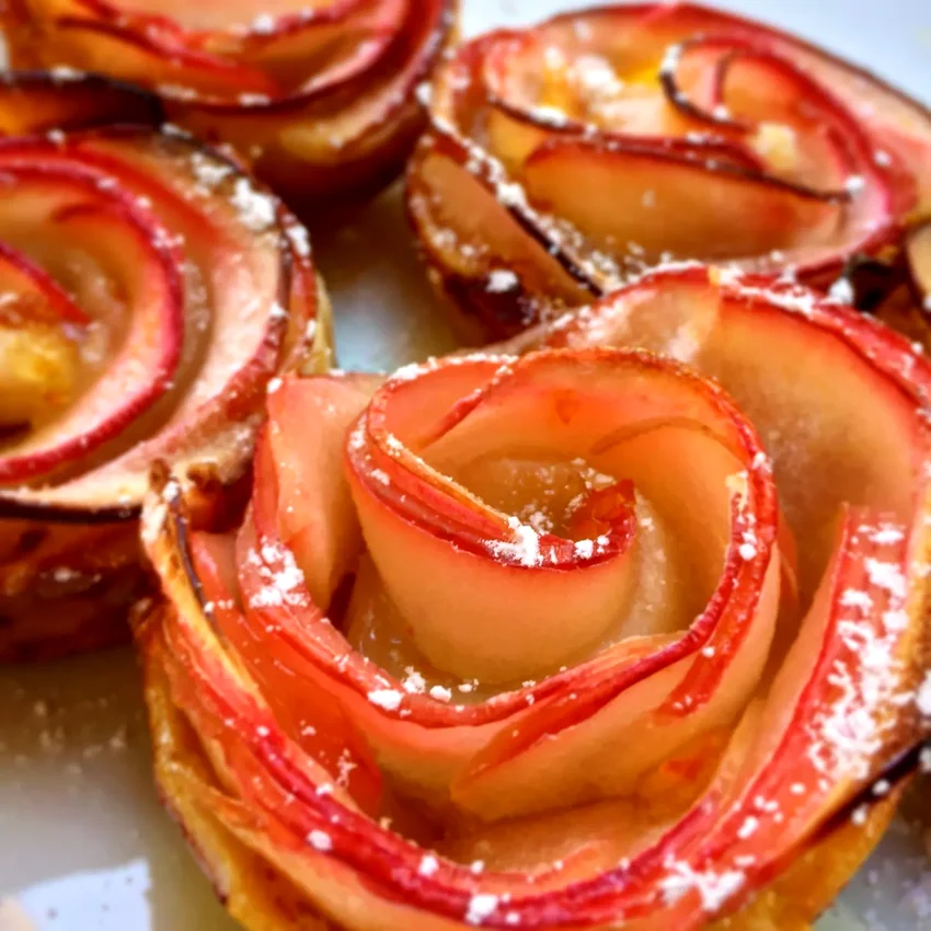 15 Simple Desserts Using Store-Bought Puff Pastry Sheets Baked Apple Roses