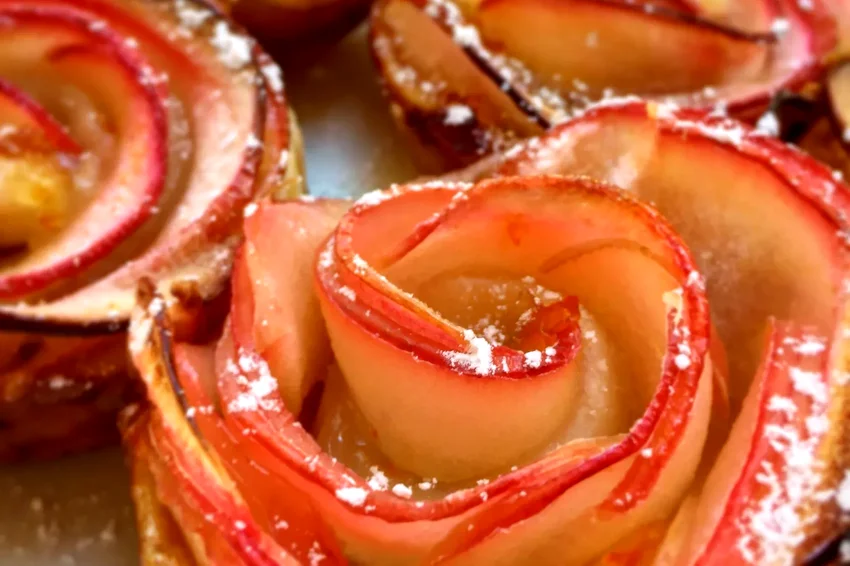 Baked Apple Roses