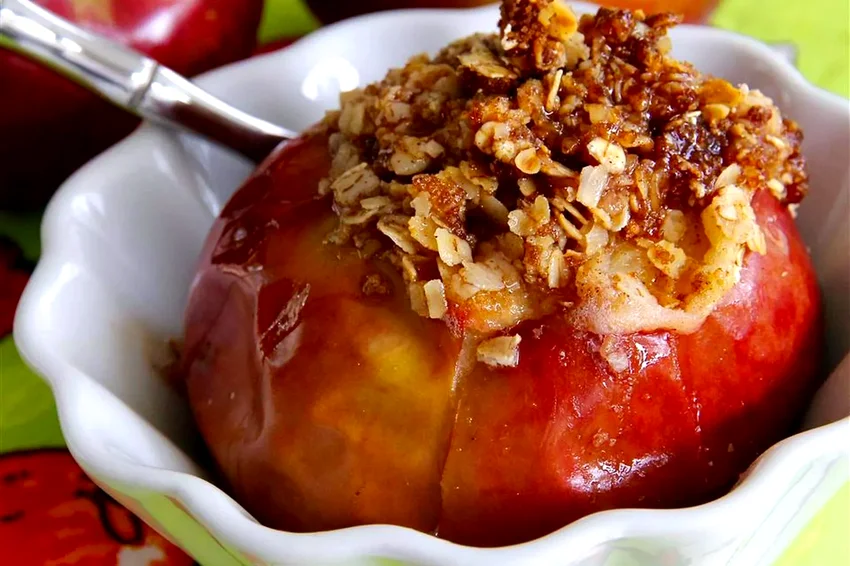 20 Simple Desserts You Can Make Without Using Any Eggs Baked Apples with Oatmeal Filling