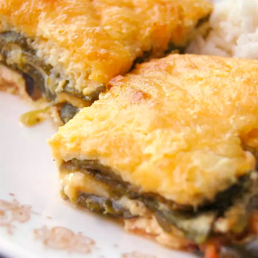 Baked Beef Chiles Rellenos Casserole